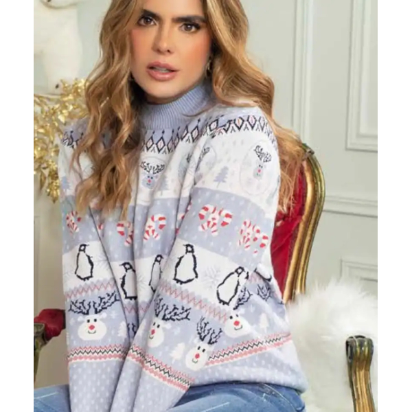 Buzo Navideños Pingüinos y Renos