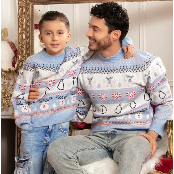 Buzo Navideños Pingüinos y Renos
