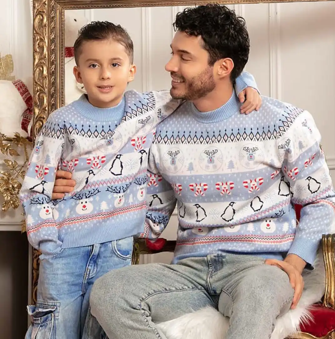 Buzo Navideños Pingüinos y Renos