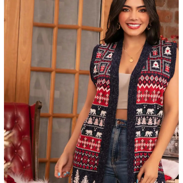 chaleco navideño