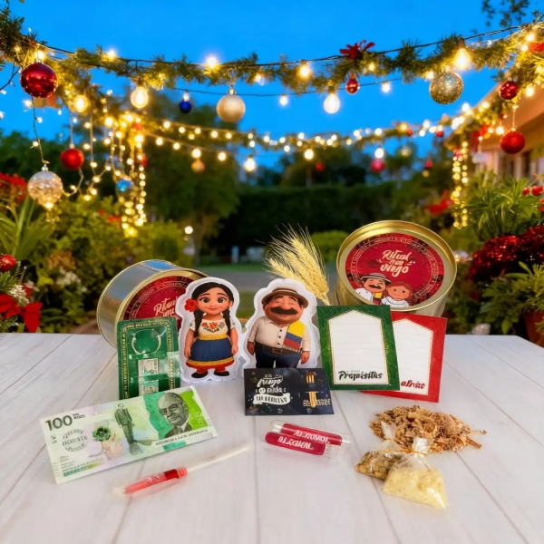 Kit Muñeco Año Viejo en tarro