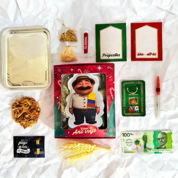 Kit Muñeco Año Viejo en Caja - Imagen 2
